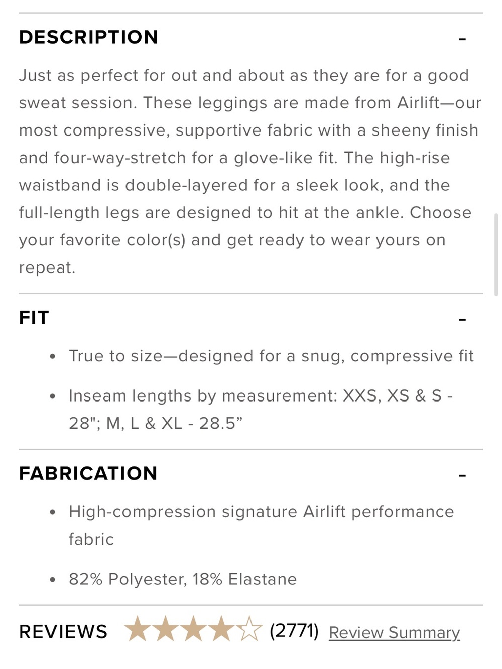 ALO Yoga High-Waist Airlift Leggings in Candy Heart Pink Small - Picture 6 of 9